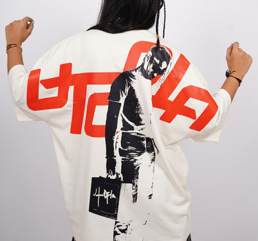 Travis Scott : The Utopia briefcase 1.0 Drop Sleeved  Tee For Men and Women