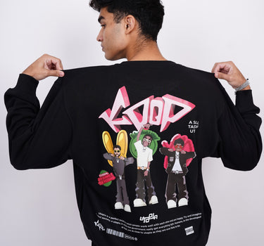 Travis Scott : K Pop : Heavyweight Baggy Sweatshirt For Men And Women