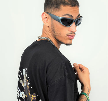 Blizzard : Plur Glasses (Dark Grey:Black Glasses)