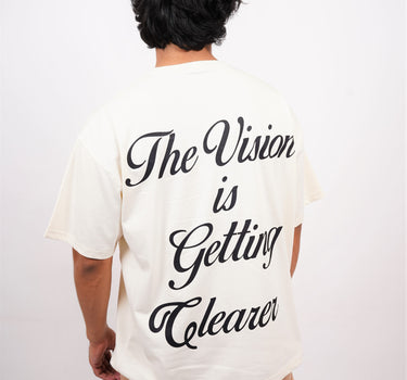 It’s getting clearer : Vision Drop Sleeved  tee   For Men and Women