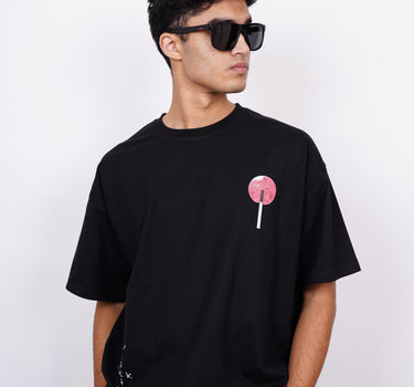 Travis Scott : K Pop : Round Neck Drop Sleeved  tee For Men and Women