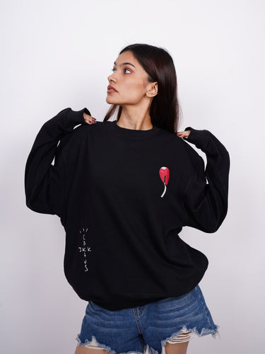 Travis Scott : K Pop : Heavyweight Baggy Sweatshirt For Men And Women