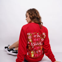 It’s the most wonderful time of the year - Heavyweight Baggy Christmas Sweatshirt For Men And Women