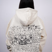 Van Gogh: Letters to Theo Heavyweight Baggy Hoodie For Men and Women