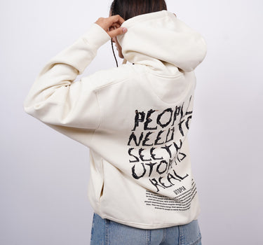 Travis Scott : Utopia is real : Heavyweight Baggy Hoodie For Men and Women