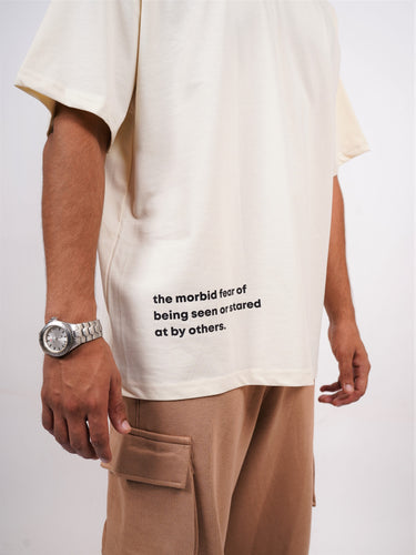 The scopophobia tee : Vision Drop Sleeved  tee   For Men and Women