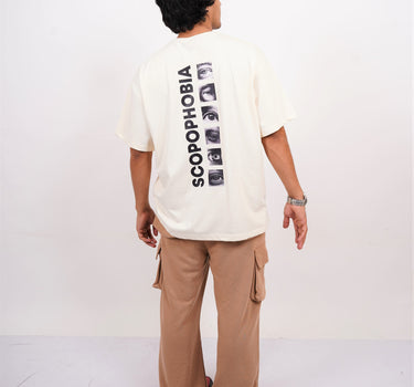 The scopophobia tee : Vision Drop Sleeved  tee   For Men and Women