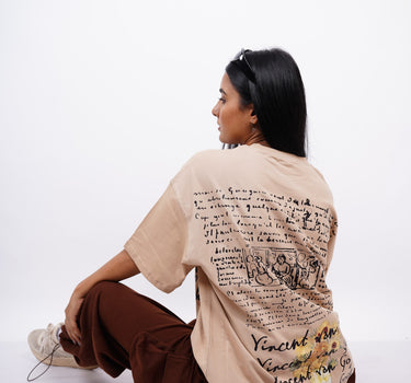 Van Gogh: The Self Portrait Drop Sleeved  Tee For Men and Women