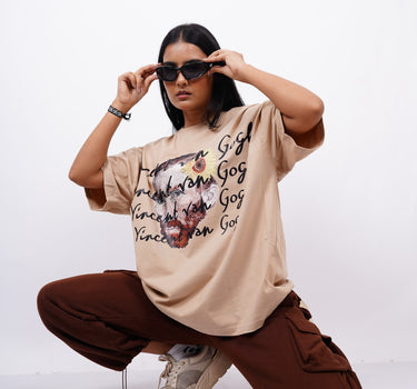 Van Gogh: The Self Portrait Drop Sleeved  Tee For Men and Women