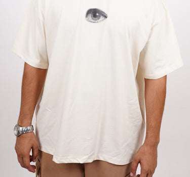 The how far can you see tee : Vision Drop Sleeved  tee   For Men and Women