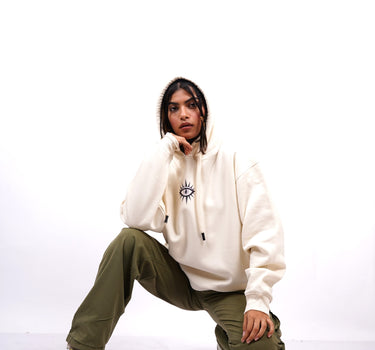 The test your vision Hoodie : Vision Heavyweight Baggy Hoodie For Men and Women