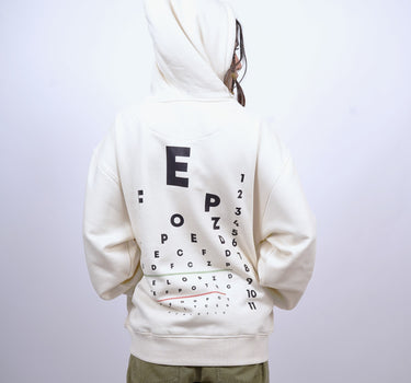The test your vision Hoodie : Vision Heavyweight Baggy Hoodie For Men and Women