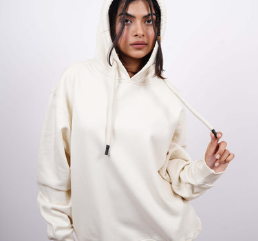 Basic : Heavyweight Baggy Hoodie Men And Women