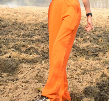Irish Track Pants Bright Orange (MID RISE REGULAR FIT) For Men and Women
