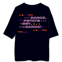 Dance Potato Boy Dance - Burger Bae Oversized Unisex Tee