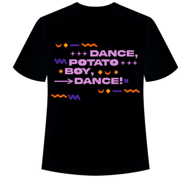 Dance Potato Boy Dance : Burger Bae Regular  Tee For Men and Women