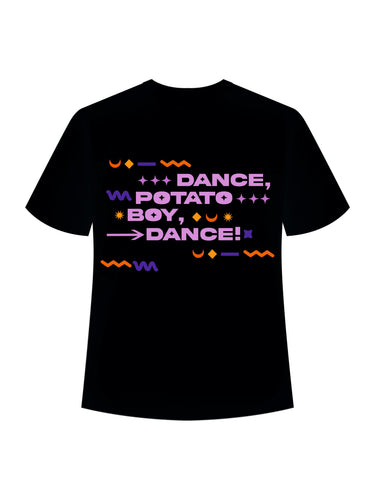 Dance Potato Boy Dance : Burger Bae Regular  Tee For Men and Women