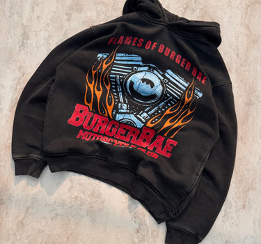 Motorsport- Enzyme Wash Hoodie