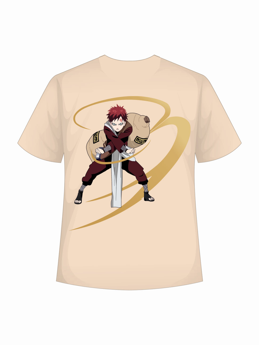 Gaara-Naruto - Regular Unisex Tee (T-shirt)