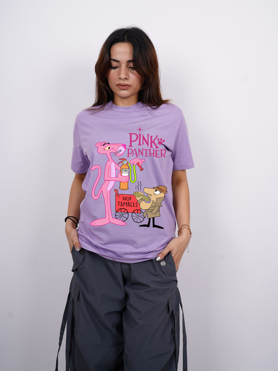 Pink Panther & The Inspector - Regular Unisex Tee (T-shirt)