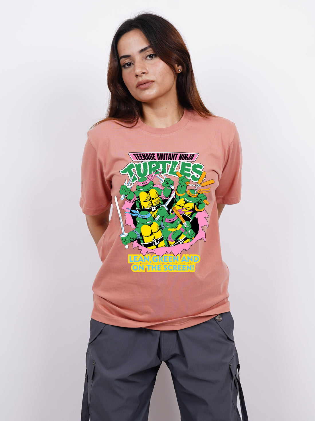 Mutant Ninja Turtles - Burger Bae Oversized  Tee For Men and Women