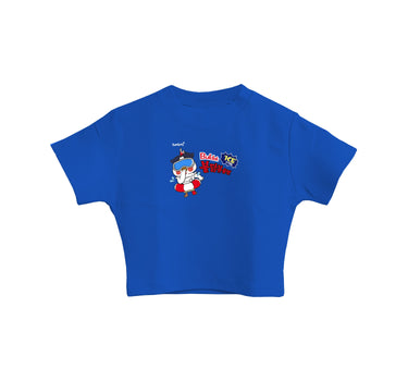 Buldack Ice : Burger Bae Round Neck Baby Tee For Women