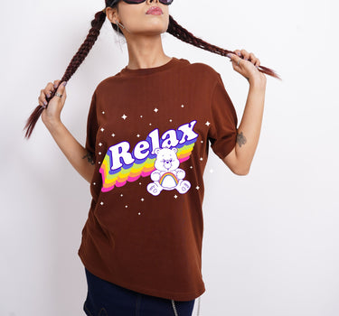 Relax Bear : Regular  Tee For Men and Women