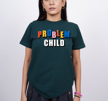 Problem Child  : Burger Bae Oversized  Tee For Men and Women