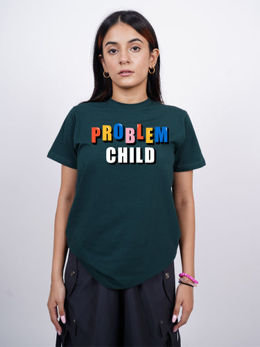Problem Child  : Burger Bae Oversized  Tee For Men and Women