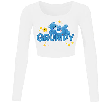 Grumpy Bear : Burger Bae Round Neck Y2k Top For Women