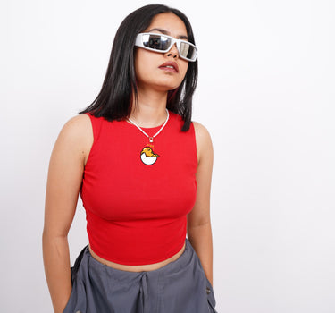 Gudetama : Burger Bae Sleeveless Rachel Tank For Women