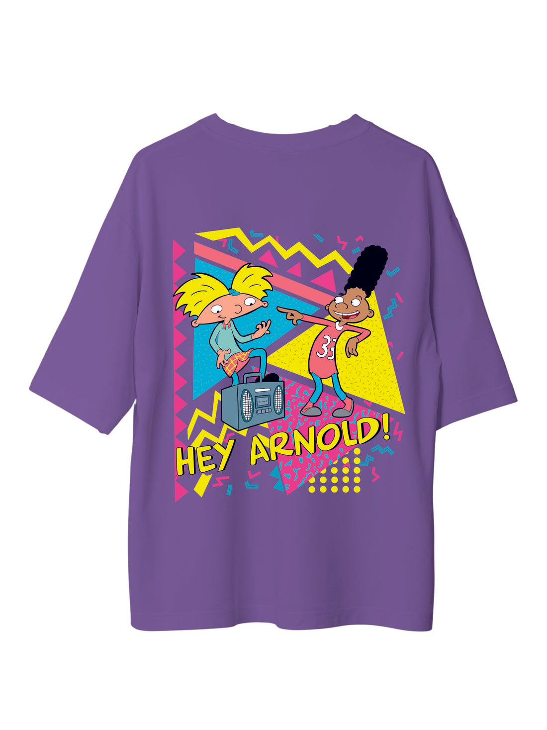 Hey Arnold - Burger Bae Oversized  Tee For Men and Women