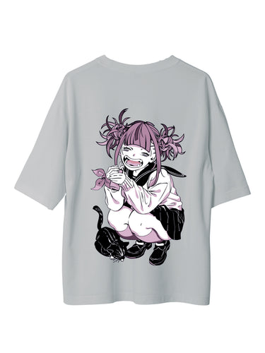 Himiko Toga My Hero Academia : Burger Bae Oversized  Tee For Men and Women