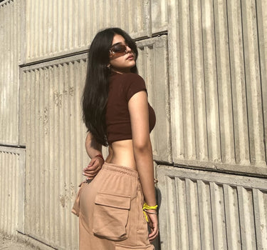 California Hybrid Cargo tracks (Beige) For Women