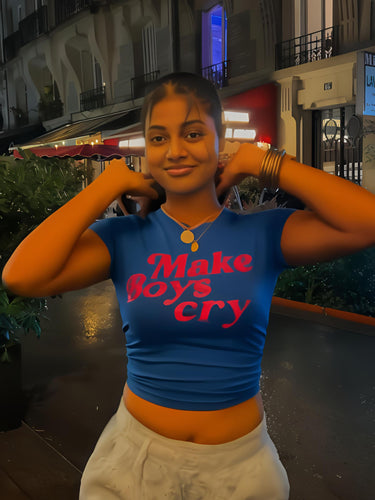Make boys cry It Girl Baby tee for Women