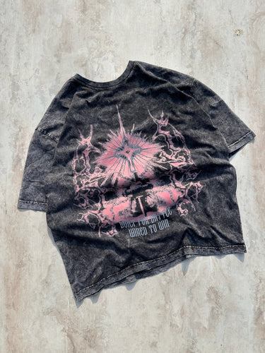 Heavenfall Acid Wash Drop Sleeved Tee for Men & Women