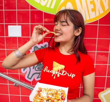 Oops Queso It Girl Baby tee