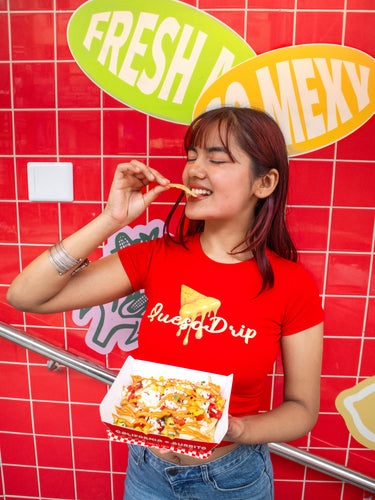 Oops Queso It Girl Baby tee