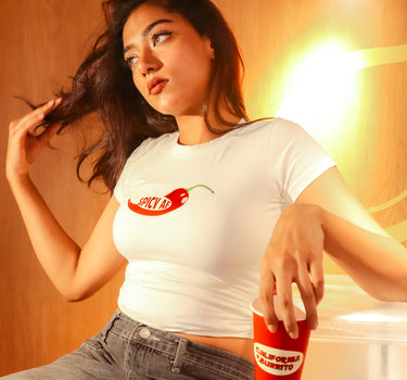 Spicy AF it girl baby tee