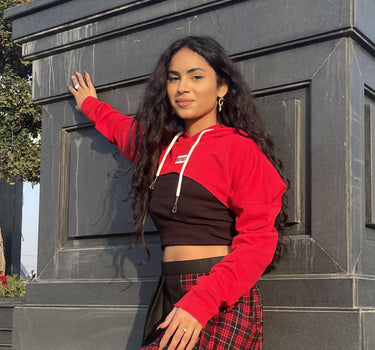 Secret Color Bust crop Sweat