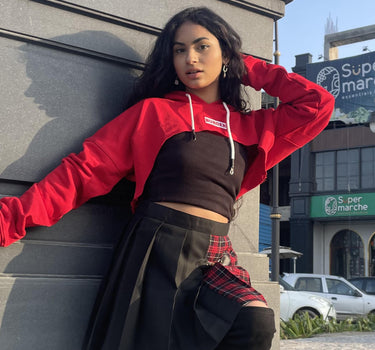 Secret Color Bust crop Sweat