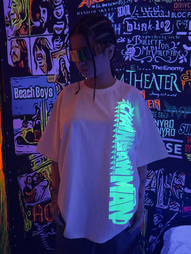 Denji : Chainsawman Glow In Dark Drop Sleeved  Tee For Men and Women