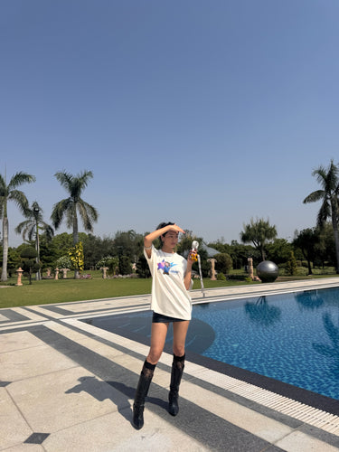Drake : Shabang Drop Sleeved Tee For Men and Women