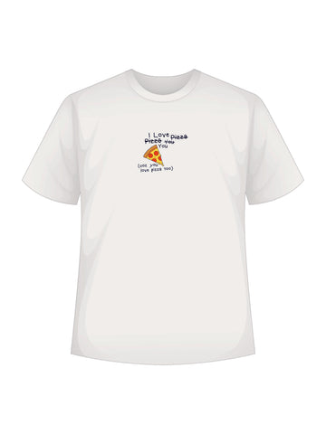 I love Pizza-  Regular Unisex Tee (T-shirt)