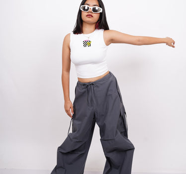 I want My MTV (Check) : Burger Bae Sleeveless Rachel Tank For Women