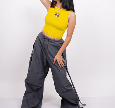 I want My MTV (Check) : Burger Bae Sleeveless Rachel Tank For Women