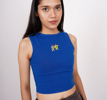 I want My MTV (Check) : Burger Bae Sleeveless Rachel Tank For Women