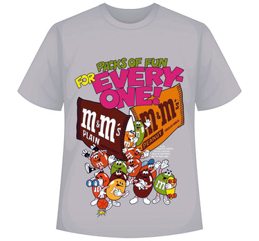M&M : Regular  Tee For Men and Women