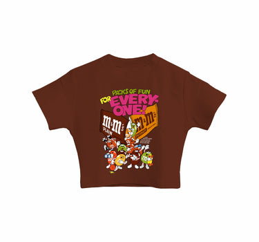 M&M : Burger Bae Round Neck Baby Tee For Women