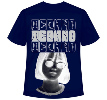 Miss Futuristic Techno : Regular  Tee For Men and Women